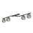 Emibig Deckenleuchte Naton Stahl Schwarz | Geeignet für 4x E14 - Max 10W